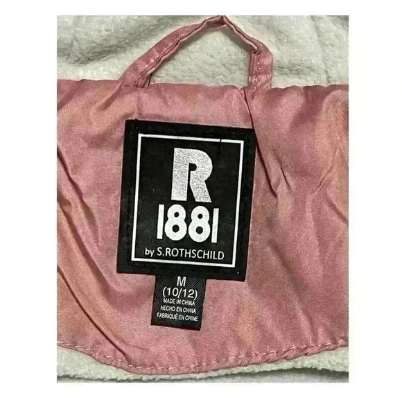 S Rothschild & CO Big Girls Solid Quilted Puffer Jacket and Scarf Set M 10/12 - Picture 10 of 15